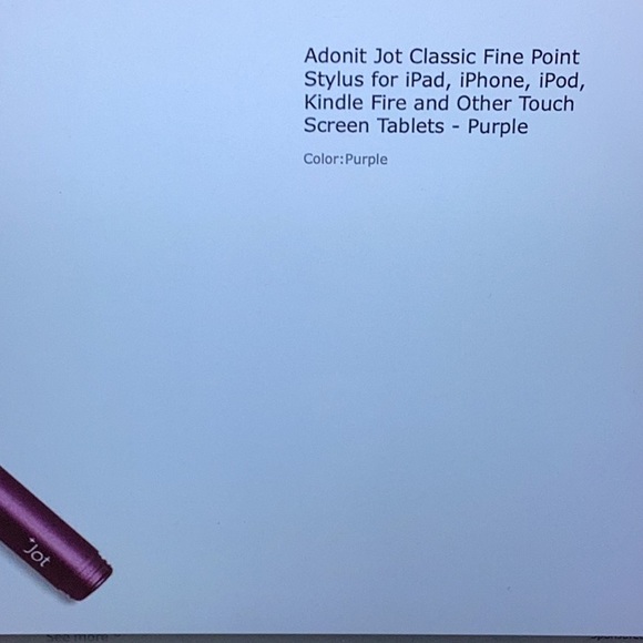 Adonit fine point stylus 4 iPad iPhone iPod Kindle Fire & touch screen tablets - Picture 4 of 4